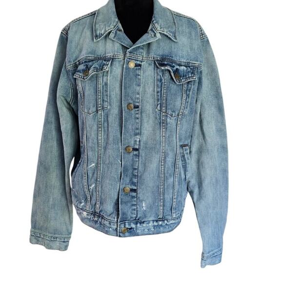 GAP Jackets & Blazers - Gap Distressed Denim Jacket